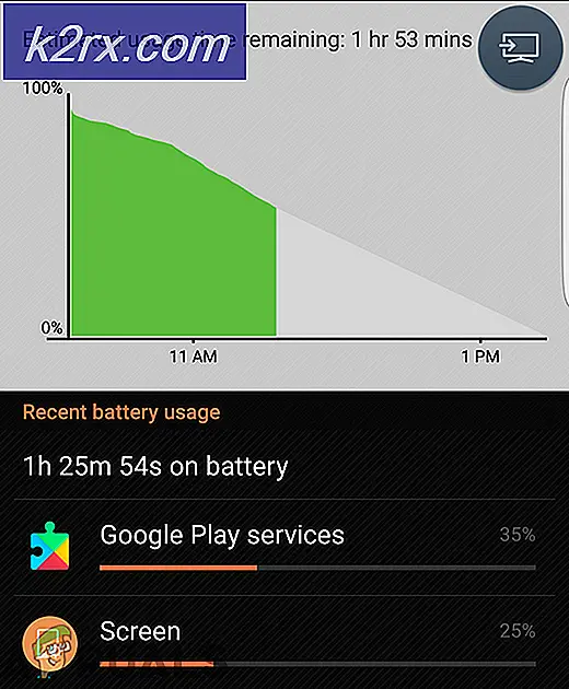 Fix: Google Play-tjenester, der bruger unormal batterilevetid