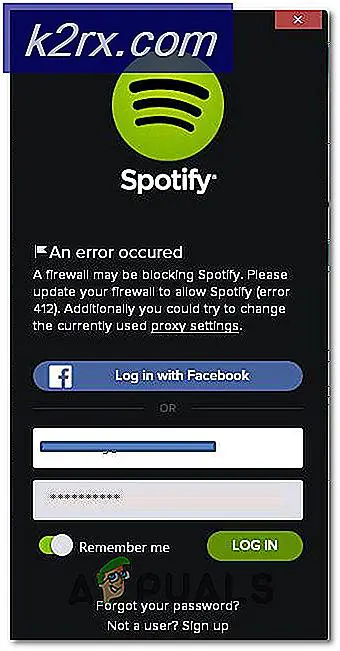 Oplossing: Spotify-fout 412