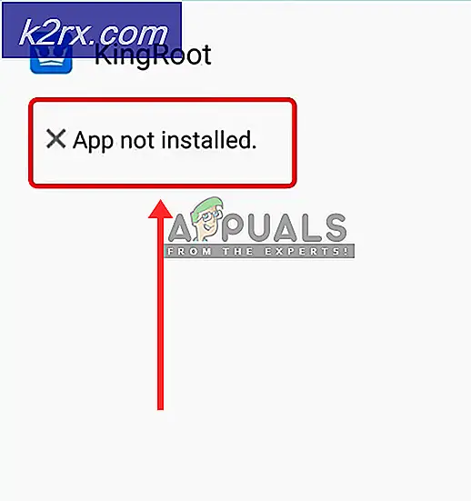 Perbaiki: Aplikasi Android tidak Terpasang