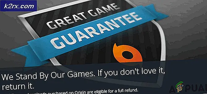 Hvordan får man en refusion på Origin Games?