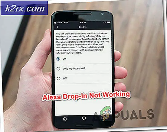 Hoe Alexa Drop-In te repareren, niet Woking