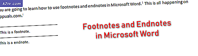 Hvordan bruges fodnoter og slutnoter i Microsoft Word?