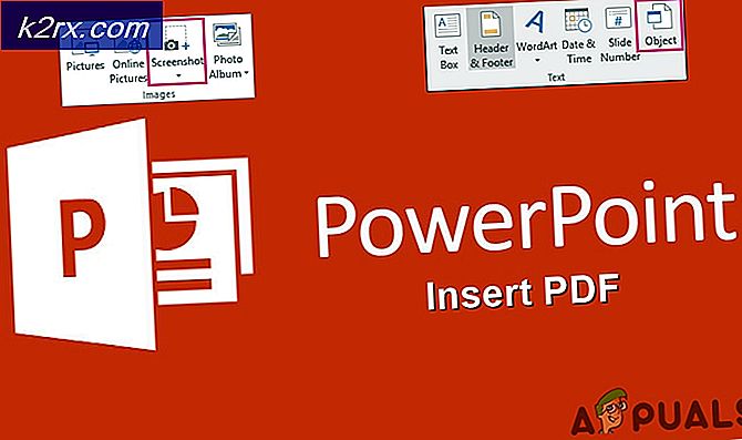 Sådan indsættes PDF i Microsoft PowerPoint?