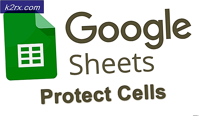 Sådan beskyttes / låses celler mod redigering i Google Sheets?