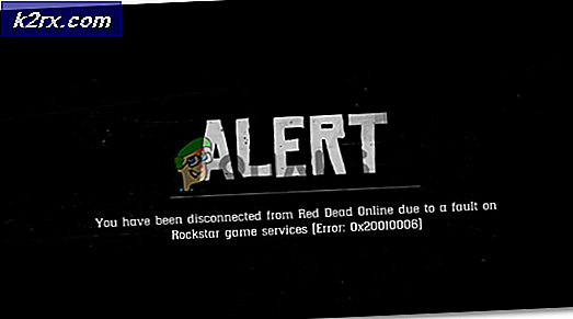 Sådan løses Red Dead Online-fejl 0x20010006?