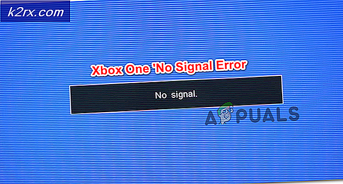 Hvordan fikser jeg Xbox One 'No Signal' -feil?