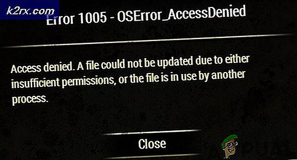 Hvordan fikse Elder Scrolls Online Error 1005?