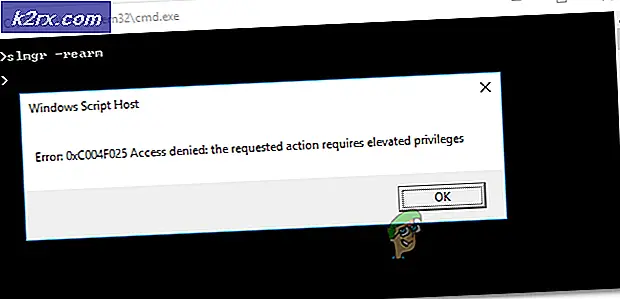 Sådan rettes Windows-aktiveringsfejl 0xc004f025 'Adgang nægtet'