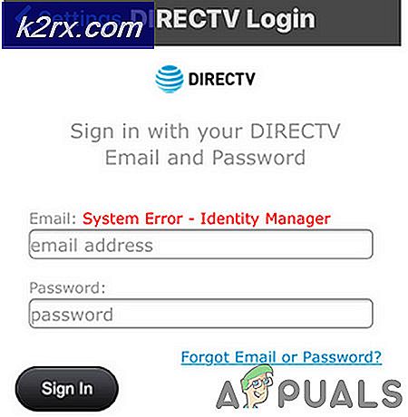 Fix: DirecTV-systemfejl 'Identity Manager'