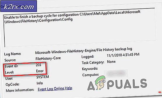 Hoe FileHistory-fout 201 op Windows 10 te repareren