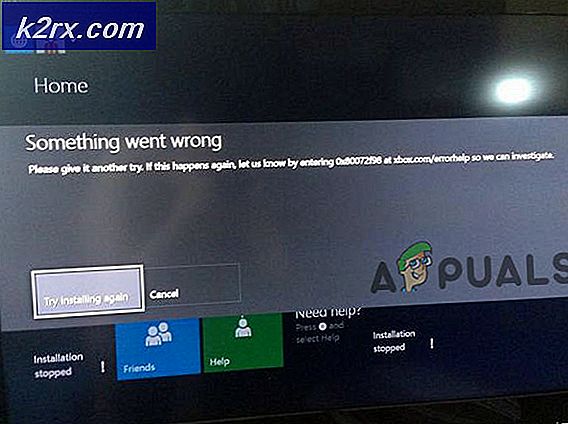 Fix Installation Stoppet Xbox på ekstern harddisk