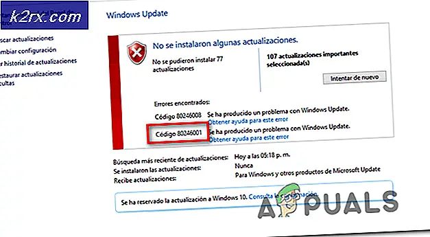 Sådan rettes Windows Update fejl 80246001