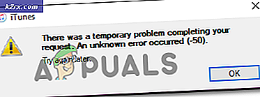 Slik løser du iTunes Error Code -50 på Windows 'midlertidig problem'