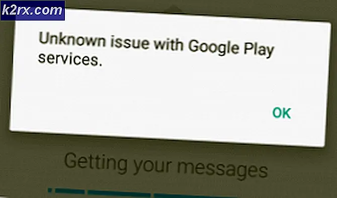 Fix: Masalah tidak dikenal dengan Layanan Google Play