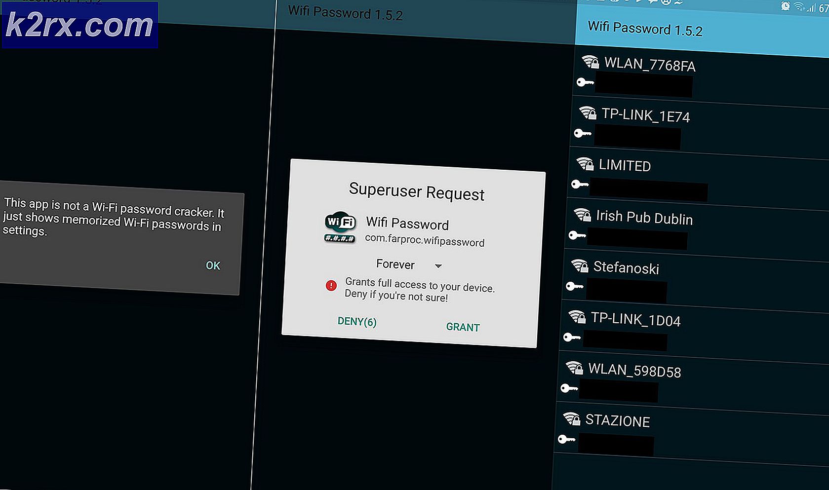 Sådan får du vist Wifi Password på Galaxy S8