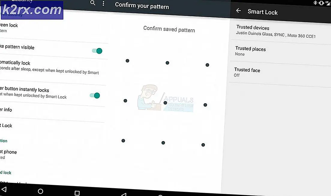 Slik konfigurerer du Smart Lock Trusted Places på Android