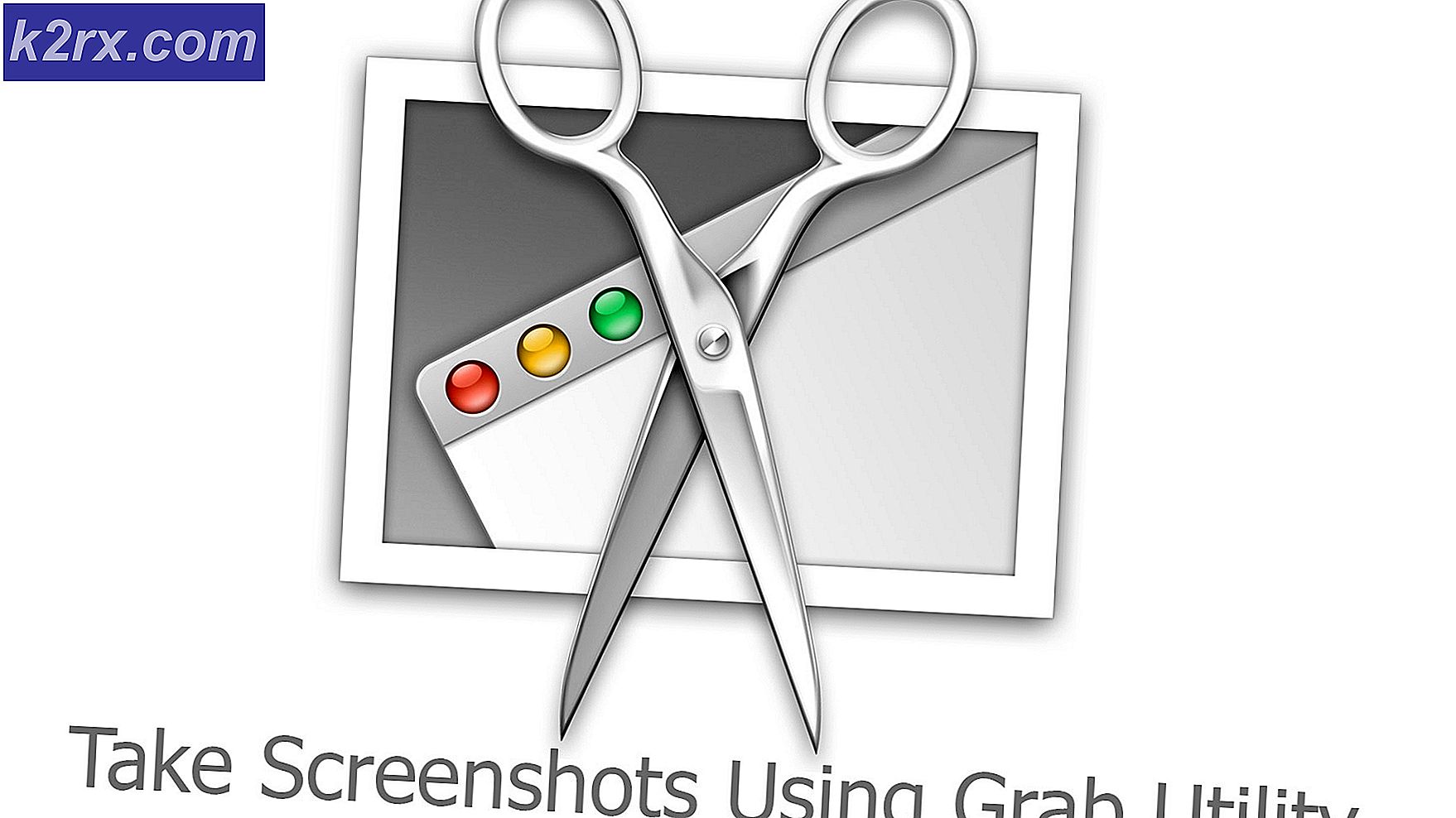 Sådan tager du skærmbilleder på MacOS og Mac OS X ved hjælp af Grab Utility