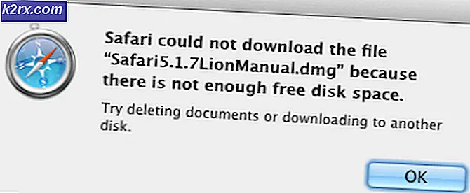 Fix: Safari kunde inte hämta filen eftersom det inte finns tillräckligt med skivutrymme