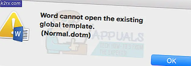 Fix: Word kan ikke åbne den eksisterende globale skabelon 'Normal.dotm'