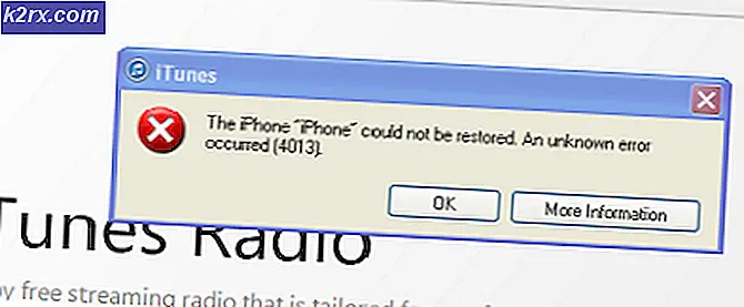 FIX: Skridt til at reparere iPhone 6 Error 4013