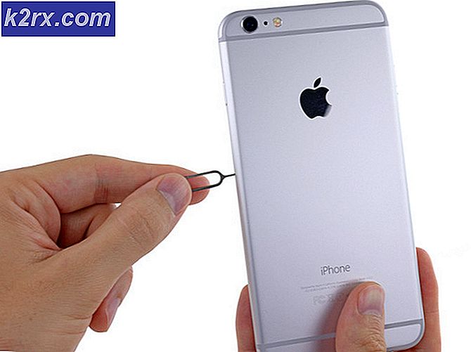 Sådan fjerner du et simkort fra iPhone 6 Plus
