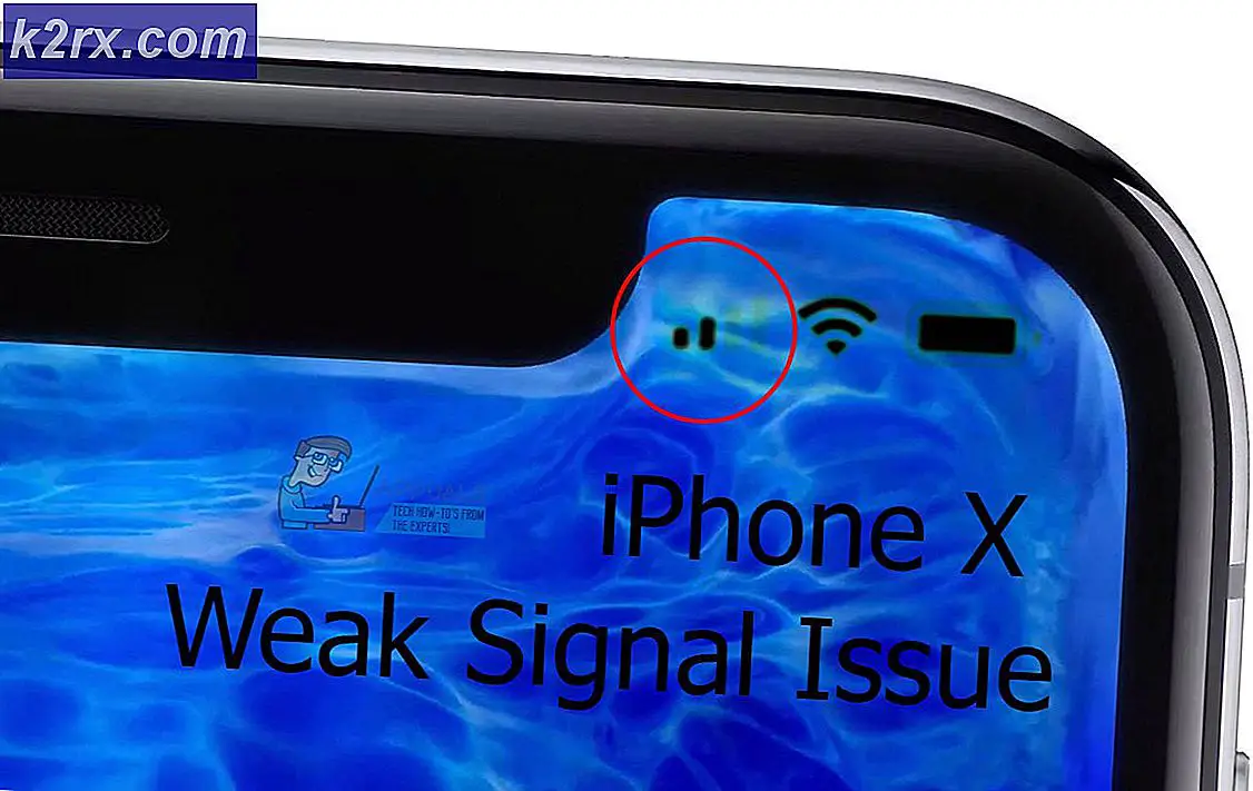 Sådan løses iPhone X svage signaler problem
