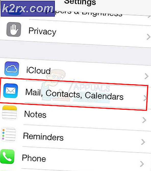 Fix: Sendede e-mails vises ikke på iPhone