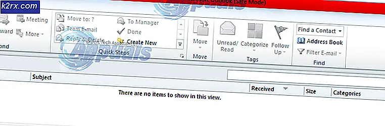 แก้ไข: Outlook 2010 เริ่มทำงานในเซฟโหมด