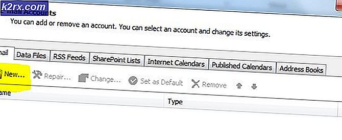 Cách thêm tài khoản theo cách thủ công trong Outlook 2010