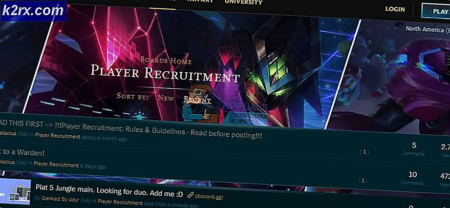 Wat is League of Legends Team Recruitment?