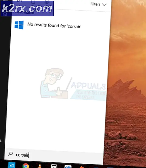 Fiks: Windows 10 Søk ikke fungerer