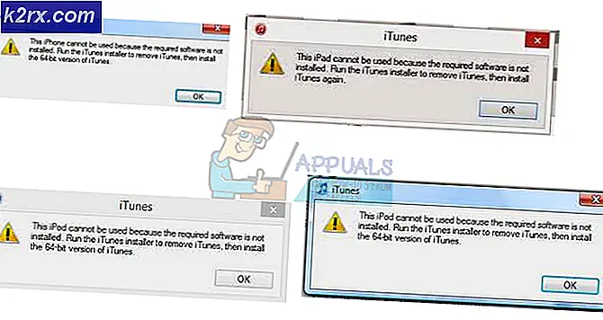 Hvordan fikse iTunes-feil kan ikke brukes fordi den nødvendige programvaren ikke er installert