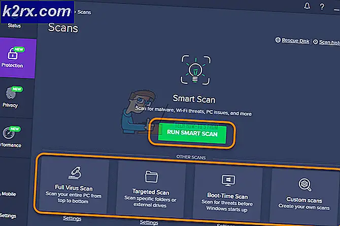 Oplossing: aVast kan Firewall niet starten