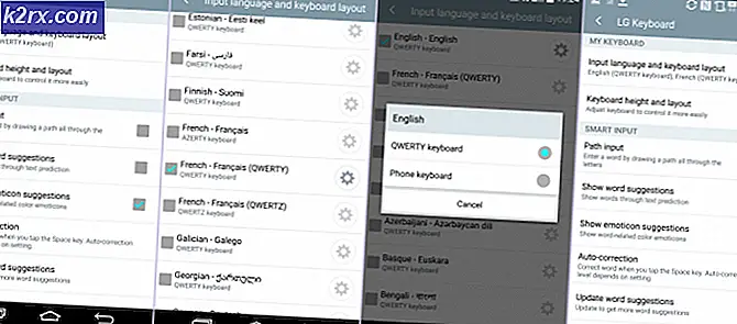 Fix: Sayangnya LG Keyboard telah berhenti