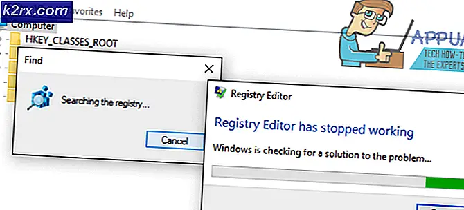 Fix: Regedit.exe stürzt beim Durchsuchen der Registrierungsschlüssel ab