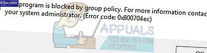 Oplossing: Windows Defender geblokkeerd door groepsbeleid Fout 0x800704ec