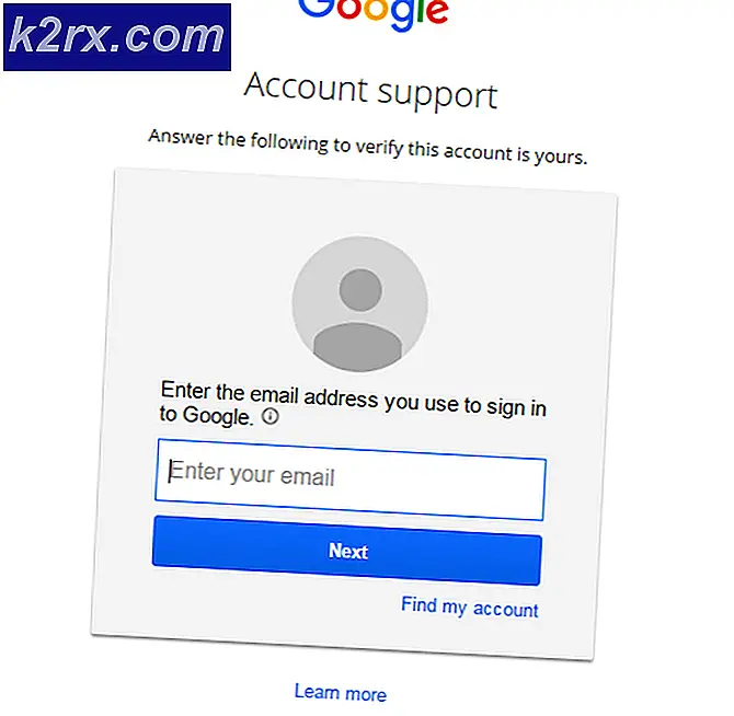 Slik tilbakestiller du Gmail-passord uten gjenopprettingsnummer