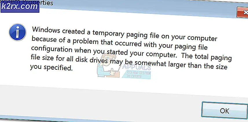 Fix: Windows membuat file paging sementara