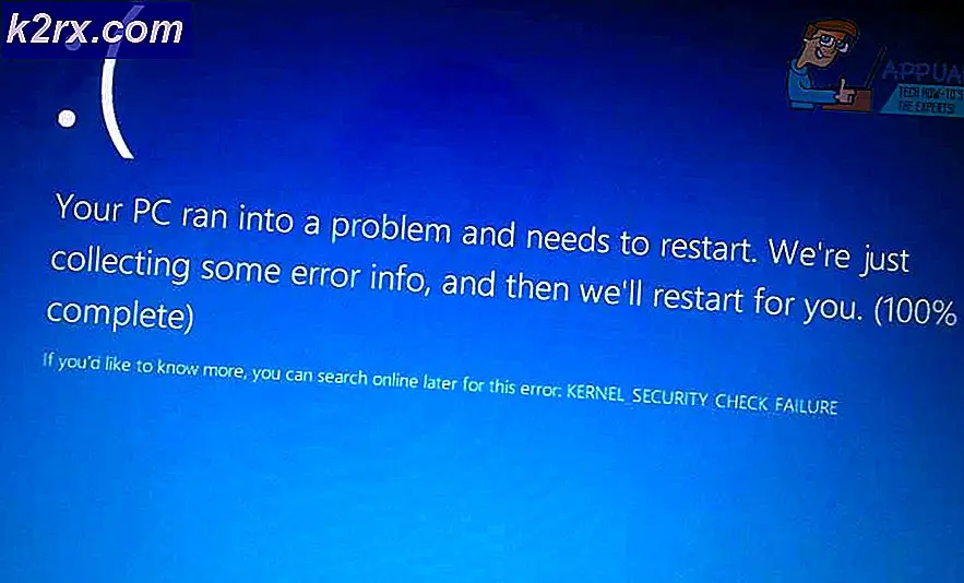 Update: KERNEL_SECURITY_CHECK_FAILURE BSOD in Windows 10