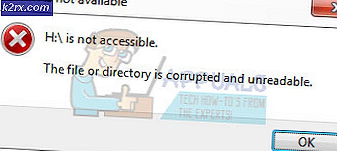 Perbaiki: File atau Direktori rusak dan tidak dapat dibaca