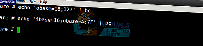 Wie man bc als Hex-Rechner benutzt