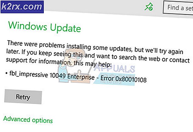 Sådan repareres Windows Update Error 0x80010108