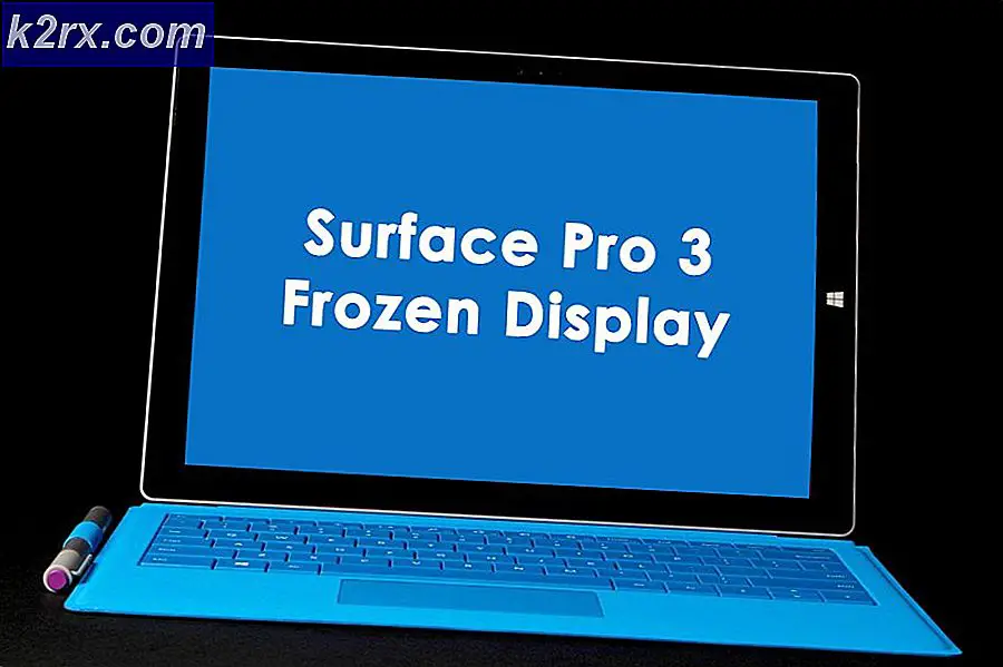 Fix: Surface Pro 3 fast på overfladen