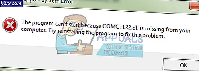 Fiks: COMCTL32.DLL mangler når du starter programmer på Windows 7