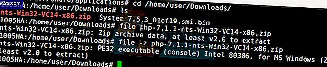 Hoe gecomprimeerde archieftypen in Ubuntu Linux te vinden