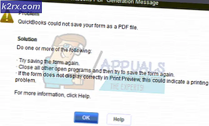 FIX: QuickBooks kon uw formulier niet opslaan als een PDF-bestand