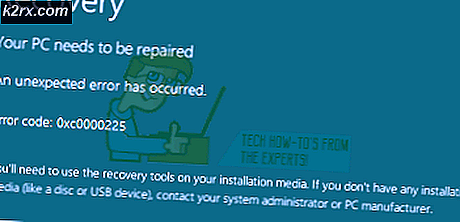 Hoe te repareren Fout 0xc0000225 op Windows 10
