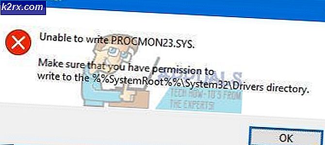 Fix: Kan ikke aktivere Boot Logging i Prosess Monitor på Windows 10