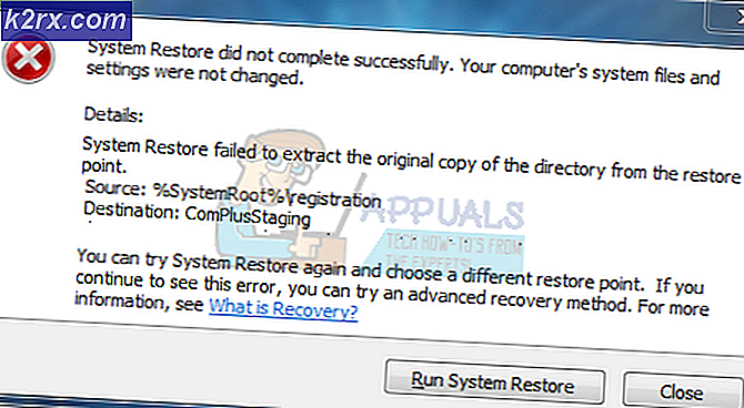 Fix: System Restore tidak berhasil diselesaikan