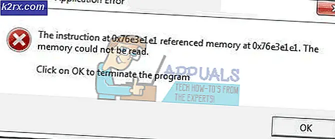 Sådan repareres 'instruktionen ved refereret hukommelse ved' Fejl